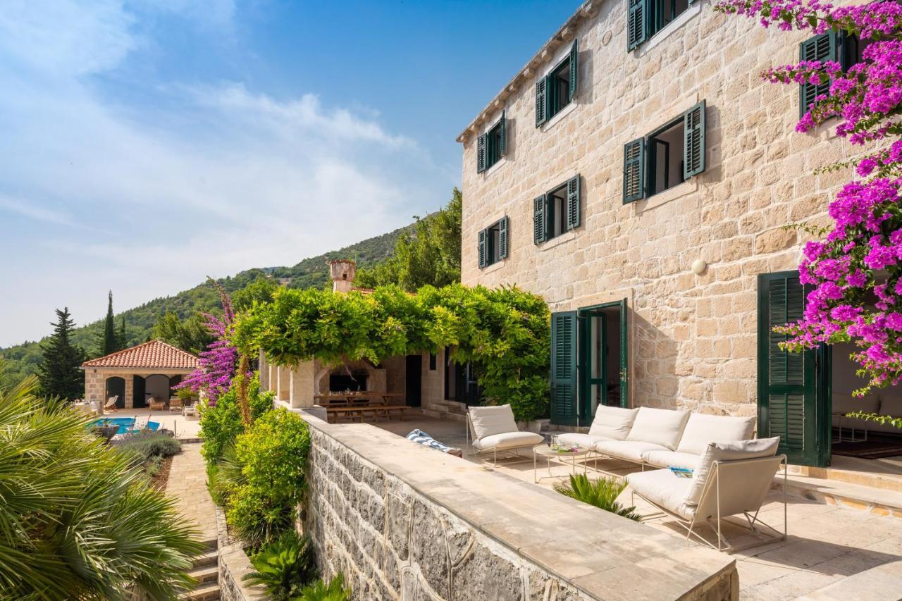 Villa Schola Brsečine Esterno foto